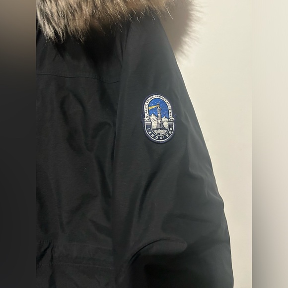 Land's End Women's Expedition Waterproof Down
Winter Parka w/ Faux Fur Hood M/P - Picture 6 of 11